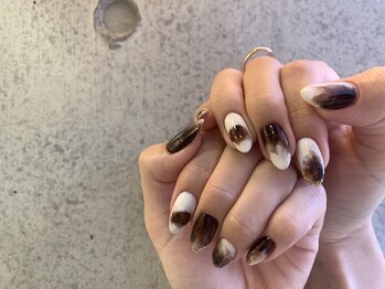 フリーズネイル 三宮店(FREE'S nail)/カフェオレネイル