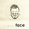 メンズ脱毛サロン フェイス(face)ロゴ