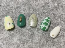 ネイルサロンアンドスクール アイビー(IVY)/ふんわりパステル