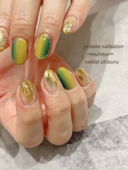 プライベート ネイルサロン マーマ(murmur)/縦グラデーション