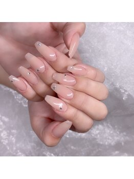 クイーンズビューティーサロン 歌舞伎町店(Queen's beauty salon)/チップ長さ出し10本+定額コース