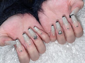 レアネイル 新宿(le'a nail)/キラキラゴージャスネイル