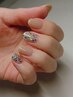 宝石ネイル【8,400円】パラジェル使用
