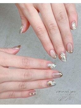 クリーム(Nail Atelier CREAM)/お呼ばれネイル☆お任せdesign