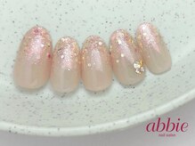 ネイルサロンアビー 北千住店(abbie)/上品ラメグラ¥9361