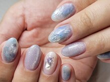 ビオトーププラス 銀座7丁目店(bio tope+)の雰囲気（大人可愛いニュアンスネイル☆銀座/パラジェル/フィルイン）