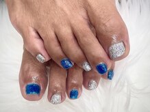 イマージュ(image)/ギラギラフットネイル☆SAYAKA