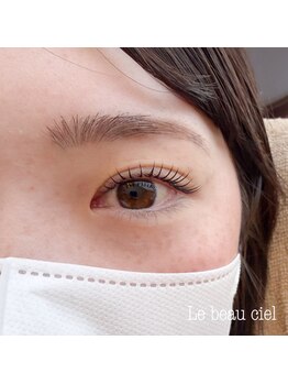 ルボーシエル(Le beau ciel)/&healthyマツエク+まつげパーマ