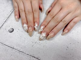 3Dフラワーネイル