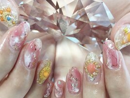 豪華な指先に♪