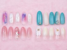 ネイルサロンアンドジュエリー アリュール(ALLURE)/7月☆定額デザインA(￥4860）