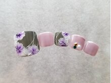 ネイルフロンティア 吉祥寺(NAIL FRONTIER)/和柄フラワー¥8980～