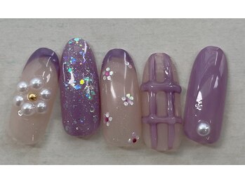 ネイルズオブレオ 梅田(Nails of LEO)/店内サンプル★レオコース¥8250