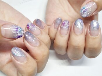 ネイルフロンティア 吉祥寺(NAIL FRONTIER)/グラデーションあじさい8980円～