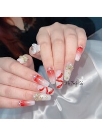 クリスマスネイル