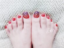 ローバ(LOBA)/フット親指アート♪