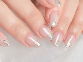 ワンカラー+ホロラメ