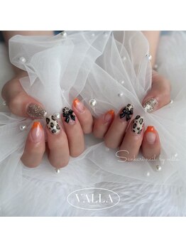 サンカリネイル バイ ヴァラ イオンモール新居浜店(sankari nail by VALLA)/韓国発VALLANAILアニマルネイル