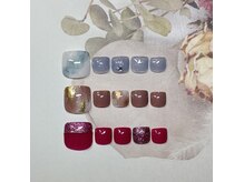 ネイルサロンアンドスクール ル カニシュ(Le caniche)の雰囲気（フットジェル定額6600円！！※お色やアートの指かえＯＫ）