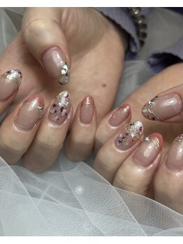 キャンディベース ドライブイン(Candybase Drive in)/押花フレンチ