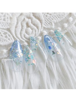 たゆ ネイル(たゆnail)/キラキララメグラネイル