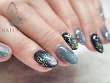 ネイルプラスユウ(NAIL+U)の雰囲気(もうすぐ花火大会!花火デザインが人気です!)