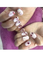 ネイルサロン パピリオ(Nail Salon papilio)/キラキラストーンネイル♪