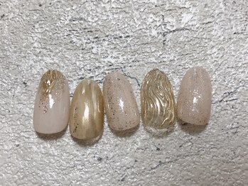 6月定額B アクセサリーネイル