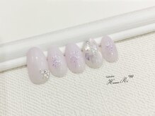 ネイルサロン ハンナ(Nail salon Hanna.Ri)/ラメ＆シェル☆キラキラデザイン