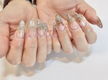 リュクス 燕三条店(Luxe)/長さだしラメニュアンス