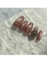 エミーネイル(Amie NAIL)/マグネット×ビジュー