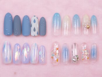 ネイルサロンアンドジュエリー アリュール(ALLURE)/7月☆定額デザインB(￥5400）