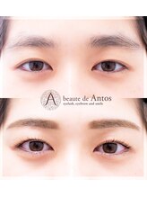 ボーテ ド アントス beaute de Antos/非対称・まばら・マロ眉等を解決