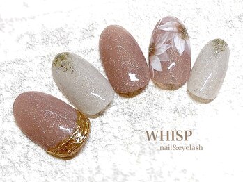 ウィスプ(WHISP)/春フラワーネイル　9480円
