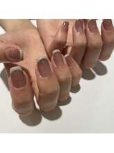 ヴィヴィアンビューティ ネイルアンドアイ Viviean Beauty Nail & Eye/ミラーフットネイル　西森design