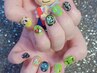 【Hand/推し活ネイル】供給過多コース（推し5～6本アート）