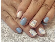 ガーデン ヘア&エステ&ネイル Garden/ネモフィラネイル