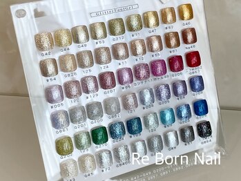 リボーンネイル 坂戸店(Re Born Nail)/キラキラの足元に♪フットジェル