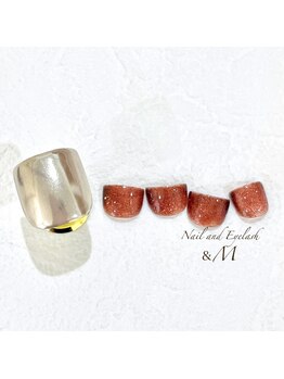 アンドエム(&M)/フットネイル 定額