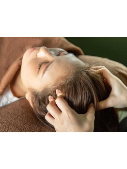 ヘッドスパで癒されたい