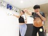【運動苦手な方◎】全身脂肪燃焼ボクシング体験60分♪ ¥5,500