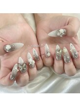 クイーンズビューティーサロン 新宿本店(Queen's beauty salon)/チップ長さ出し10本やり放題