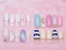 ネイルサロンアンドジュエリー アリュール(ALLURE)/7月定額デザインC（￥5940）