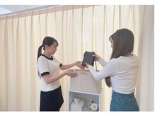 美肌脱毛専門店 パールプラス 大在店/３ 着替え