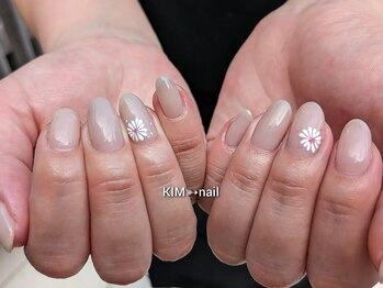 ケイアイエムネイル(KIM nail)/#フラワーネイル ♪
