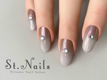 セントネイルズ (St.Nails)/【定額ネイル】6,050yen