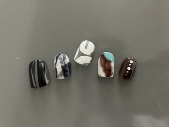 5005ネイルサロン(5005 nail saloon)の写真/ショートネイル派の方へ☆短い爪でも存在感バツグン!ワンカラー/アートetc.理想のデザインお任せください◎
