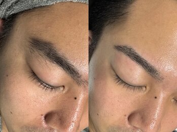 オパール 大阪梅田(op_l)/フェイスWAX×メンズアイブロウ