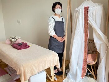 ルノン(Lunon)の写真/当店人気NO,1★≪ハーブ蒸し30分＋ドライヘッド、オイルトリートメント60分上半身or下半身¥9,500≫