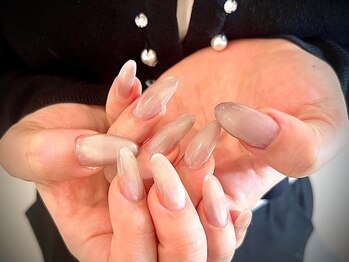 ヌル ネイル 堀江(NURU NAIL HORIE)/美爪ロングマグネットネイル☆